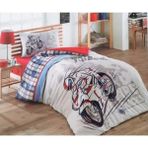 Devigo Kristal Ranforce Tek Kişilik Nevresim Takımı Storm - 001-Renkli