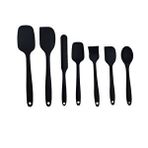 devigo Servis Spatula Seti Silikon 7'li çift renk seçeneği Siyah