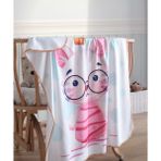 Devin Dekor Cool Dijital Baskı Polar Bebek Battaniye 80X110CM - 80 x 110 cm - Renkli