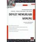 DEVLET MEMURLARI KANUNU - KEMALETTIN ALI KAŞIFOĞLU