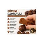 Devletli 3d Kestane Çizici - Ergonomik Kestane Kesici - Güvenli Kestane Çizici - Kestane Çizme Bıçağı