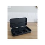 Devotech Philips OneBlade Uyumlu Karbon Baskılı Premium Organizer Taşıma Kutusu Tıraş Makinesi Koruyucu Kılıf