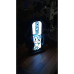 Devotech Sonic LED Işıklı Oyuncu Kulaklık Standı ve Masa Üstü Kulaklık Standı - Bej - Açık Mavi