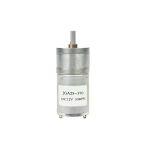 Devremarkt 12V 30Rpm Jga25-370 Redüktörlü Dc Motor Yüksek Tork Kuvvet 25Mm Robot Oyuncak Rc Araba
