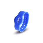 Devremarkt 13.56Mhz Rfid Manyetik Bileklik Mavi Su Geçirmez Silikon Proximity Göstergeç 13.56 Mhz Kapı Geçiş