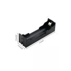 Devremarkt 18650 Pcb Tip Pil Yuvası 1’Li 3.7V Akü Şarj Powerbank Pil Tutucu Kutusu Batarya Lityum Li-İon Pin