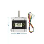 Devremarkt 23Hs5628 Nema 23 Step Motor 1.26Nm 2.8V 2.8A D Mil 2 Faz 1.8 Derece 200 Adım 3D Yazıcı Printer