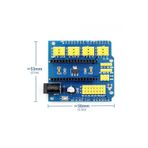 Devremarkt Arduino Nano 3.0 Io Shield Nano V3 Genişleme Sensör Kontrol Kartı I2C Pwm 3.3V Sensör Modül