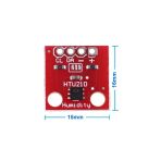 Devremarkt Htu21 3.3V Sıcaklık Ve Nem Sensör Modülü Iıc I2C Yüksek Hassasiyet Iıc Dijital Nem Sensörü Klima