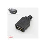 Devremarkt Kutulu Usb Type A Dişi Soket Usb 2.0 4 Pin Plastik Kapak Dıy Tip Elektronik