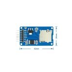 Devremarkt Micro Sd Kart Modülü Hafıza Kartı Tf Kart Microsd Bellek Memory Spı Okuyucu Mikro Sd 3.3V 5V
