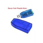 Devremarkt Plastik Usb Rs485 Devre Kutusu Şeffaf Elektronik Proje Ürün Rs232 Rs485 Shell Voltmetre Ampermetre