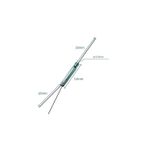 Devremarkt Reed Switch 3 Pin Dc 60V 4W Anahtar Röle No Nc Kontak Çıkışı Kapı Pencere Makine Sayaç Kontaktör