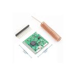 Devremarkt Sı4432 433Mhz Rf Kablosuz Haberleşme Modülü Transceiver 1000 Metre 20Dbm 240–930 Mhz 3.6 V