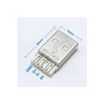 Devremarkt Usb Type A Erkek Soket Lehimlenebilir 4 Pin Diy Tip A Elektronik Devre Cihaz Usb 2.0 Konnektör