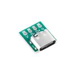 Devremarkt Usb Type C 4 Pin Dıp Çevirici Pcb Usb Dip Adaptör Kart