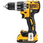 Dewalt Dcd796d2-qw 18v/2.0ah Li-ion Çift Akülü Kömürsüz Profesyonel Darbeli Matkap