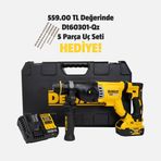 Dewalt DCH263P1 SDS-Plus 18V 5Ah Lityum-iyon Akülü Darbeli Kırıcı-Delici Matkap