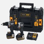 Dewalt X Mclaren DCK200MP2T 18V XR 5.0 Ah Akülü Darbeli Matkap ve Tornavida Seti