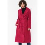 Dewberry 1160001Z6377 Pembe Kadın Palto
