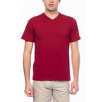 Dewberry 2090001T8537 Bordo Erkek T-Shirt