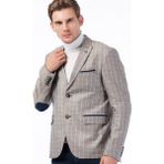 Dewberry C7855 Erkek Ceket Kahverengi - L