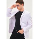 Dewberry C9059 Dewberry Erkek Ceket-Kar Beyaz - M