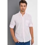Dewberry Erkek G625 Gömlek - Pembe - 3XL