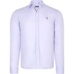 Dewberry G674 Erkek Gömlek-Lila - 2XL