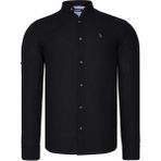 Dewberry G784 DEWBERRY HAKİM YAKA ERKEK GÖMLEK-SİYAH