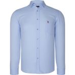 Dewberry G785 Dewberry Erkek Gömlek-Açık Mavi - 2XL
