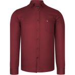Dewberry G785 Dewberry Erkek Gömlek-Bordo - XL