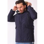 Dewberry M8633 Lacivert Erkek Mont