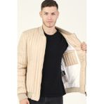 Dewberry M8643 Krem Erkek Mont