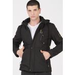 Dewberry M8648 Siyah Erkek Softshell Mont