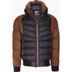 Dewberry M8649 Camel Lacivert Erkek Mont