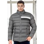 Dewberry M9650 Puffer Gri Erkek Mont