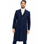 Dewberry PLT8363 Lacivert Erkek Palto