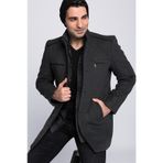 Dewberry PLT8369 Antrasit Erkek Palto