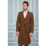 Dewberry Plt8382 Camel Erkek Palto