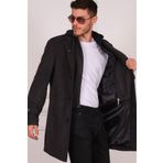 Dewberry PLT8401 Siyah Erkek Palto