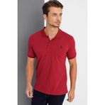 Dewberry T8561 Erkek T-Shirt - XXL - Bordo