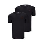 Dewberry T8568 Koyu Siyah Erkek T-Shirt