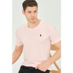 Dewberry T8568 Pembe Erkek T-Shirt
