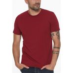 Dewberry T8569 Bisiklet Yaka Bordo Erkek T-shirt