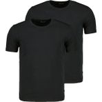 Dewberry T8569 İkili Set Bisiklet Yaka Erkek T-Shirt-Koyu Siyah-Koyu Siyah - XL