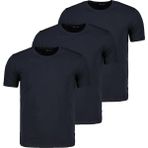 Dewberry T8569 Üçlü Set Bisiklet Yaka Erkek T-Shirt-Koyu Lacivert-Koyu Lacivert-Koyu Lacivert - M