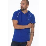 Dewberry T8570 Kapşonlu Saks Mavisi Erkek T-shirt