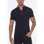 Dewberry T8571 Fermuarlı Lacivert Erkek T-shirt