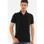 Dewberry T8586 Siyah Erkek Polo Yaka T-shirt